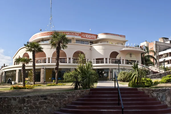 Gemeente van de stad van carlos paz, cordoba, Argentinië. — Stockfoto