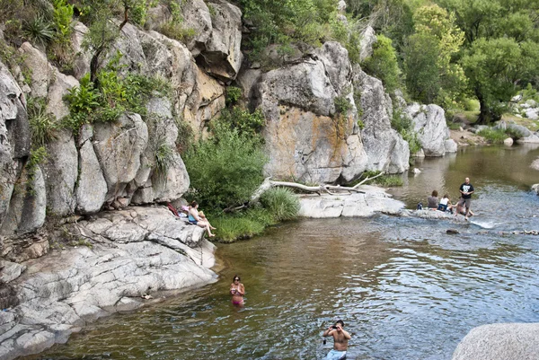 In the River, Cordoba, Argentina — Stock Photo, Image