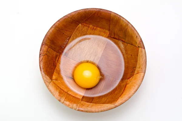 Yema de huevo y clara de huevo — Foto de Stock