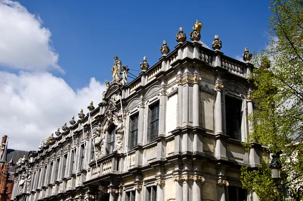 Clădire medievală veche, Bruges, Belgia — Fotografie, imagine de stoc