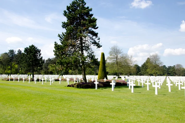 Cmentarz Normandii — Zdjęcie stockowe