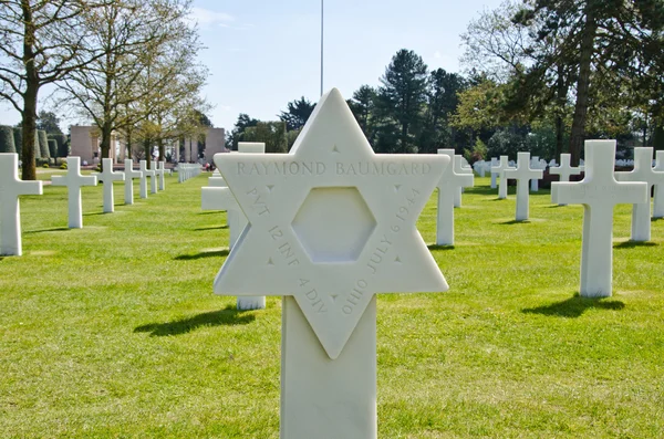 Cementerio de Normandía — Foto de Stock