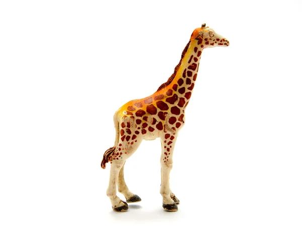 Plastic giraffe — Stock Photo, Image