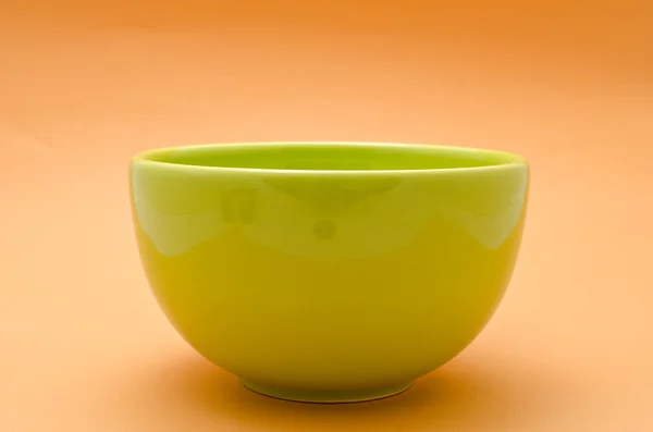 绿色沙拉碗 — 图库照片