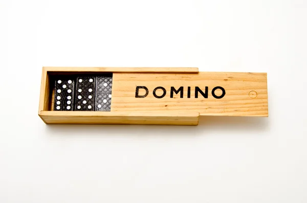 Domino spelet — Stockfoto