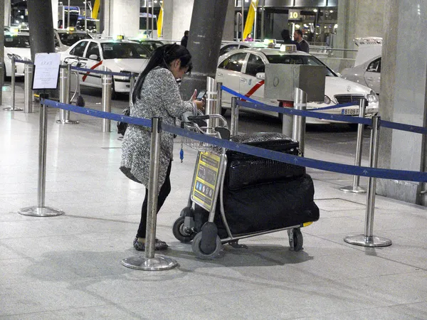 Barajas Havaalanı, madrid, İspanya. — Stok fotoğraf