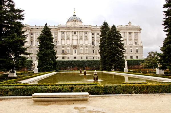 Королівський палац Мадрида — стокове фото