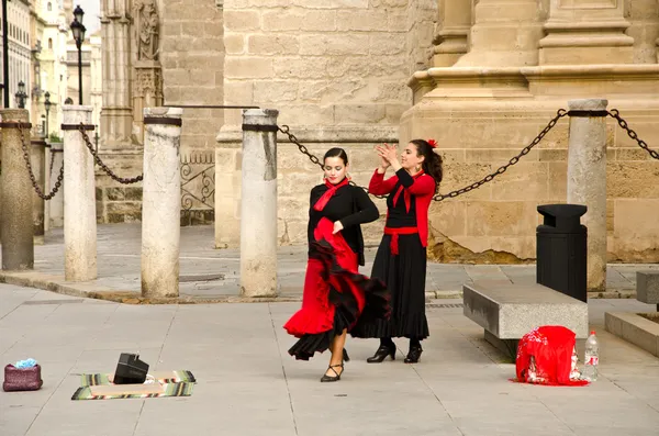 Dançarinos de flamenco — Fotografia de Stock