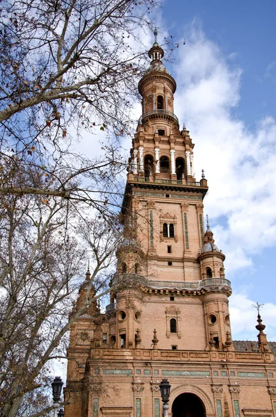 Palace of plaza de España, Seville. — Stock Photo, Image