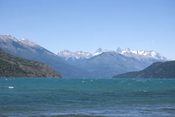 Jezioro Puelo, Patagonia Argentyna — Zdjęcie stockowe