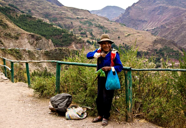 Hombre del Perú — стокове фото