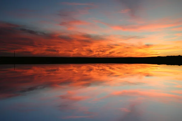 Sunset Montana — Fotografia de Stock
