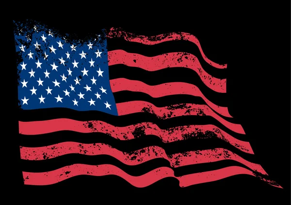 US-Flagge — Stockvektor