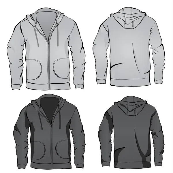 Download 1 052 Black Hoodie Template Vector Images Free Royalty Free Black Hoodie Template Vectors Depositphotos