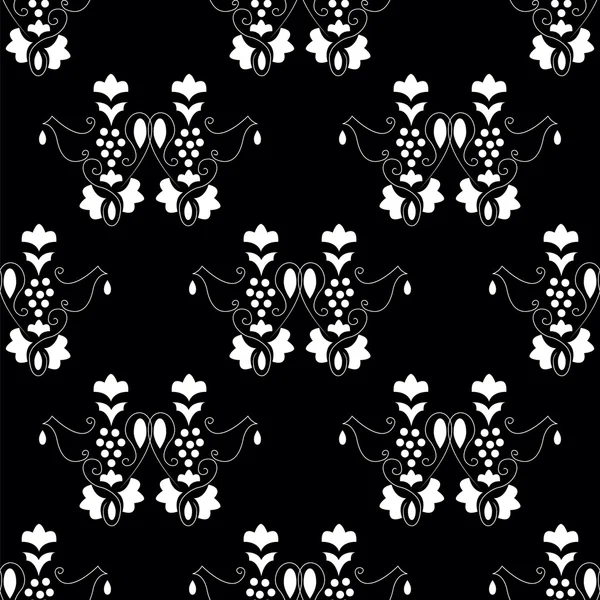 Vigne motif sans couture — Image vectorielle