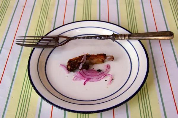 Fork with knife — Stock Photo, Image