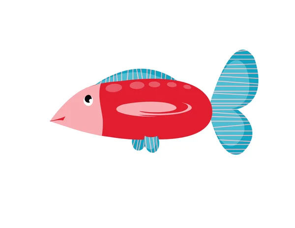 Big fish — Stock Vector