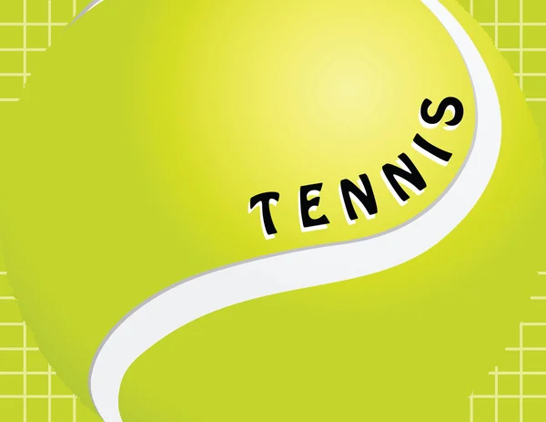 Tennisbaan — Stockvector