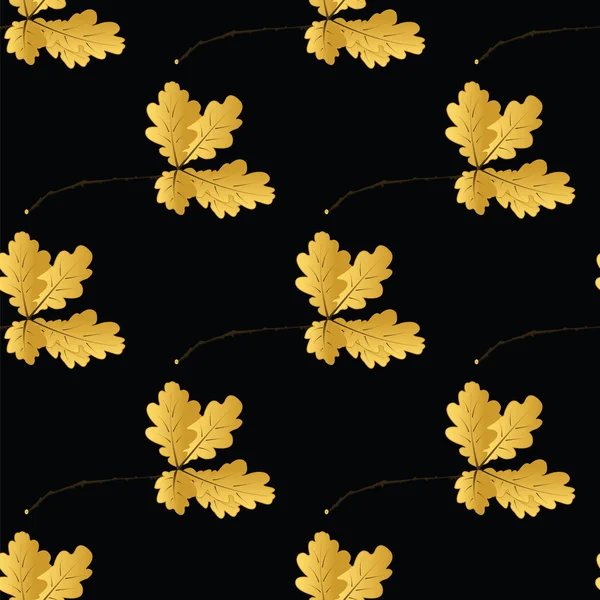 Autumn seamless pattern — Stock Vector