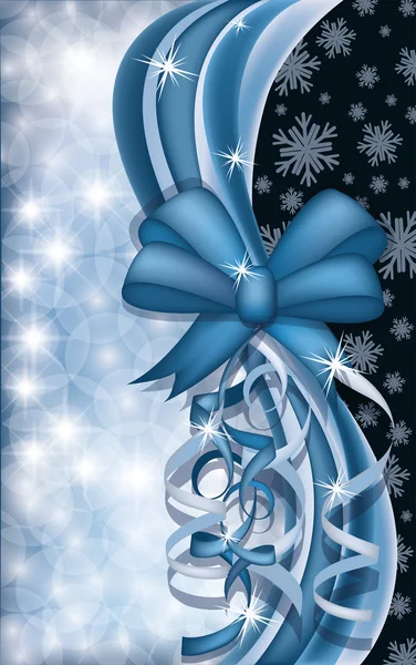 Winter-Weihnachtsbanner, Vektorillustration — Stockvektor