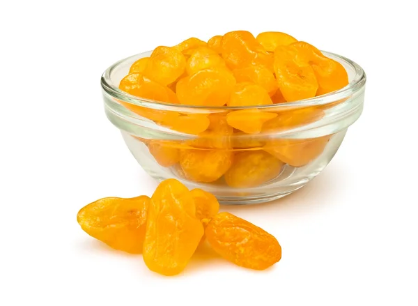 Dry lemons in a bowl — Stock Photo, Image