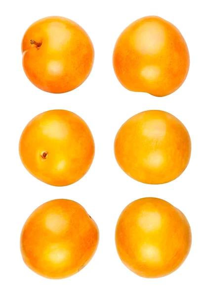 Various yellow plums — Stock Photo, Image