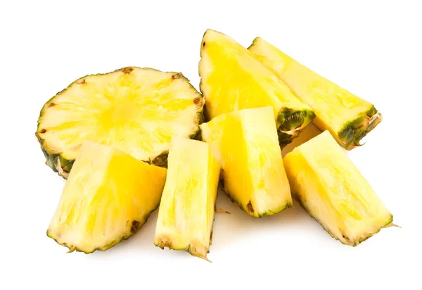 Ananas kousky — Stock fotografie