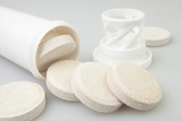 Tablettenpackung für Vitamintabletten — Stockfoto