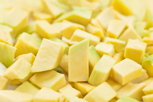 Avocado chunks closeup — Stock Photo, Image