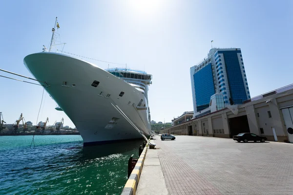 Prua della nave passeggeri — Foto Stock