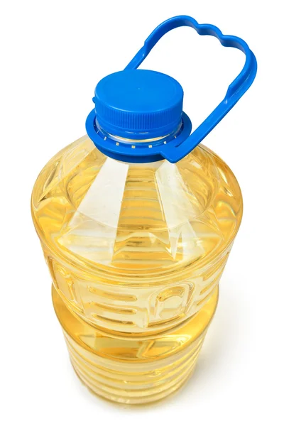 Botella de aceite de girasol grande —  Fotos de Stock