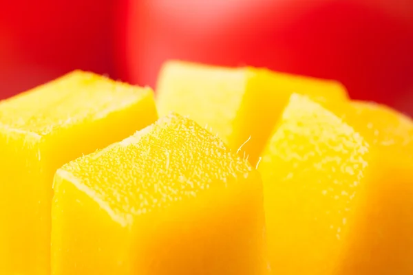 Trozos de mango — Foto de Stock