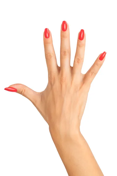 Handen manicure — Stockfoto