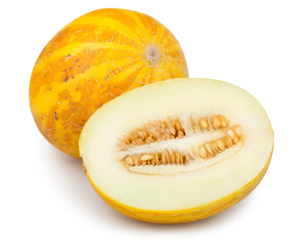 Melone a fette metà — Foto Stock