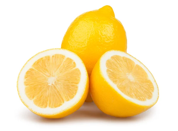 Limones grupo de corte — Foto de Stock