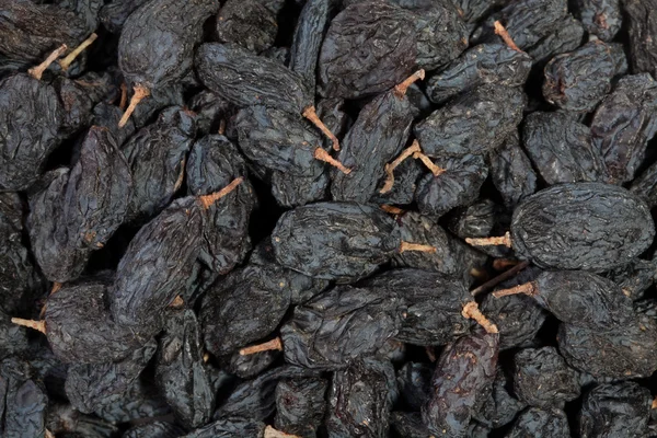 Rozijnen zwarte veel — Stockfoto