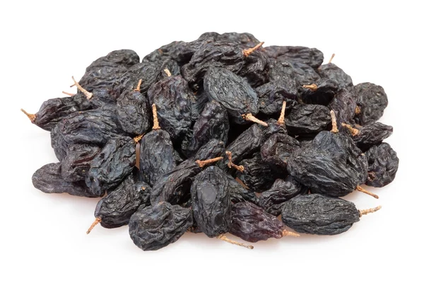 Raisins black heap — Stock Photo, Image