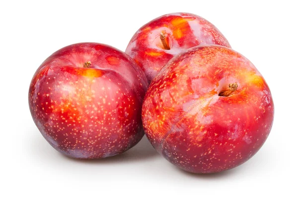 Red plums — Stock Photo, Image