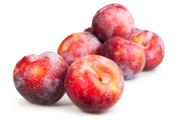 Red plums — Stock Photo, Image