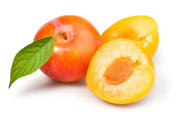 Yellow plums — Stock Photo, Image