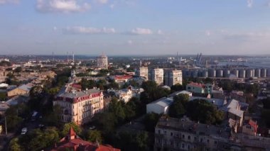 Odessa Ukrayna deniz körfezi panoramik görünümü