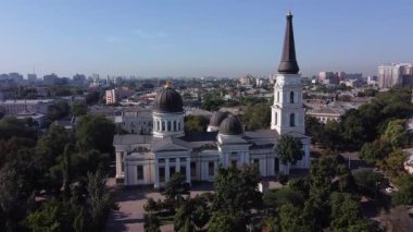Odessa Ukrayna Preobrazhensky Katedral Panoramik Görünümü