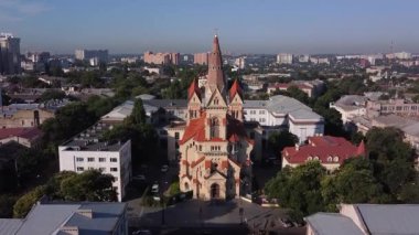 Odessa Ukrayna Lüteryen Katedrali Panoramik Görünümü
