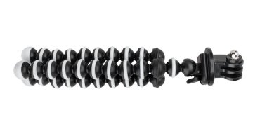 aksiyon kamerası esnek goril yolu beyazda izole edildi