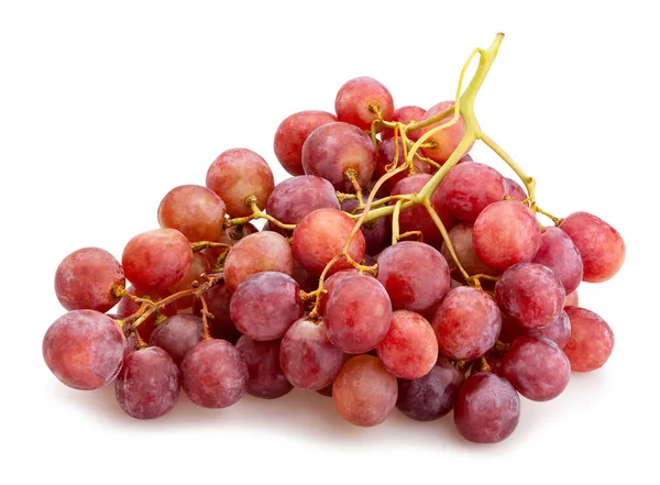 Рожевий Шлях Винограду Ізольований Білому — стокове фото