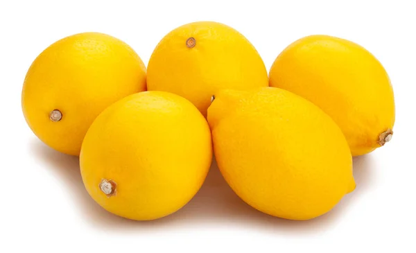 Zitronenpfad Isoliert Auf Weiß — Stockfoto