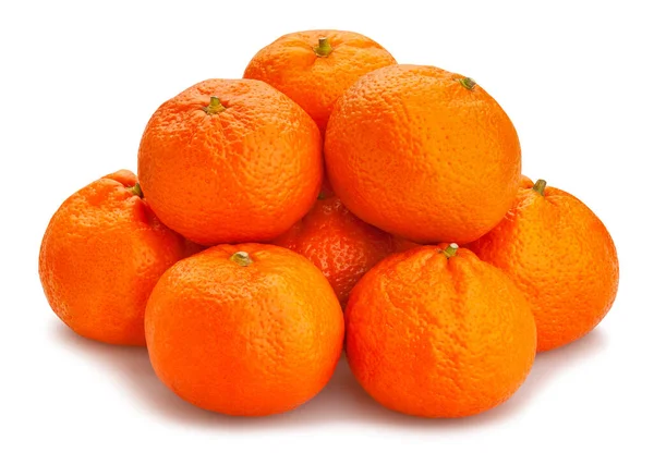 Mandarinenpfad Isoliert Auf Weiß — Stockfoto