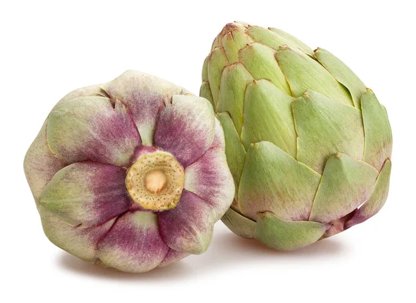 Artichoke Path Isolated White — 图库照片