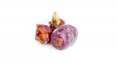 Beyaz arkaplanda izole edilmiş tarihler