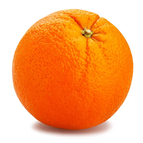 Oranje Fruitpad Geïsoleerd Wit — Stockfoto